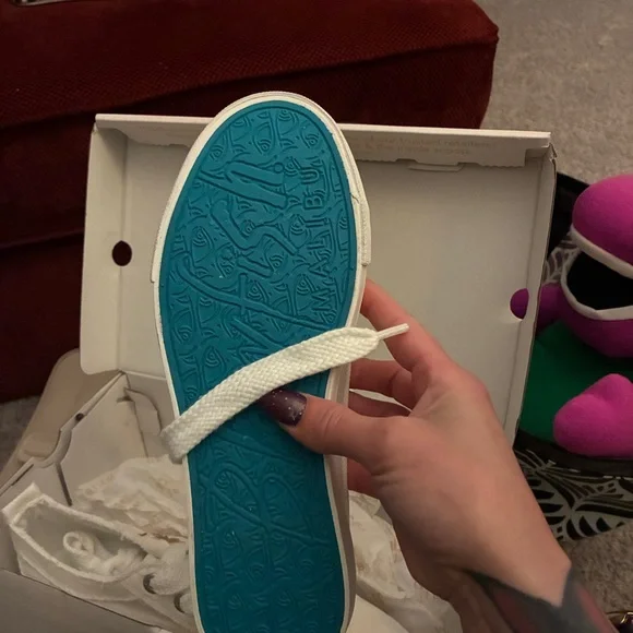 Floral Embroidered Blowfish Sneakers - Picture 6 of 6